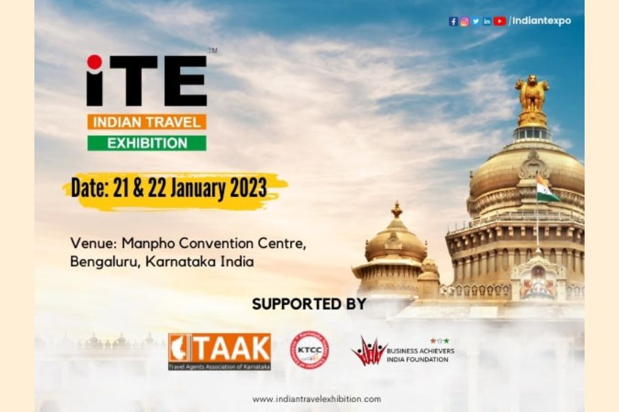 Indian Travel Exhibition To Be Held In Bengaluru On January 2023 The