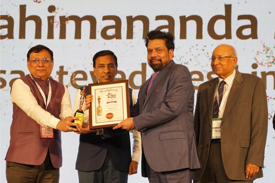 OLS founder Mahimananda Mishra honored with "Lifetime Achievement Award 2023"