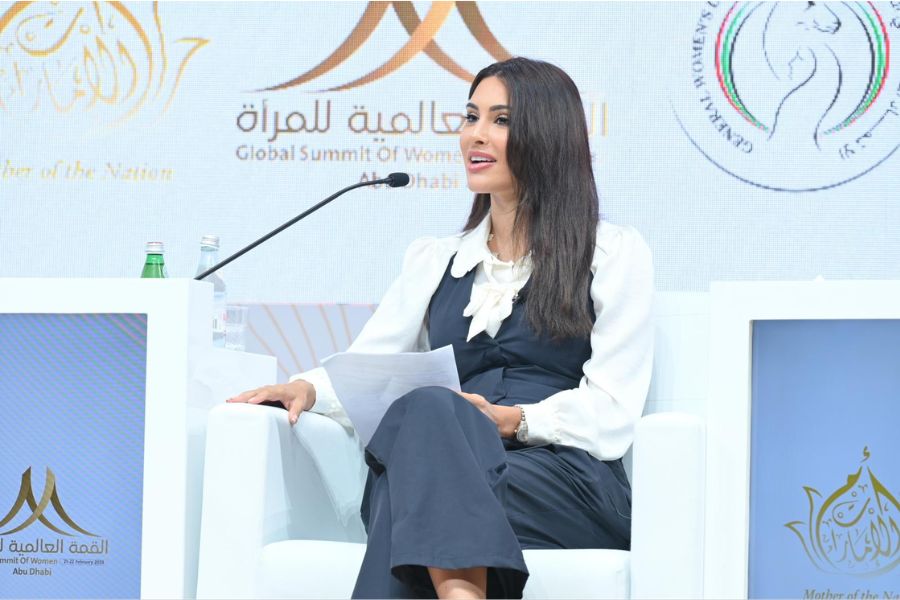 Deana Uppal addresses Global Summit Of Women 2023 in Abu Dhabi