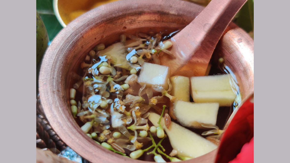 Bevu Bella Ugani recipe for Kannada New Year