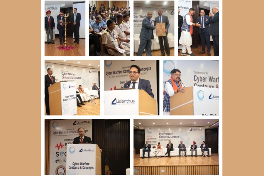 Lisianthus Tech hosted a conference on cyber warfare in Delhi