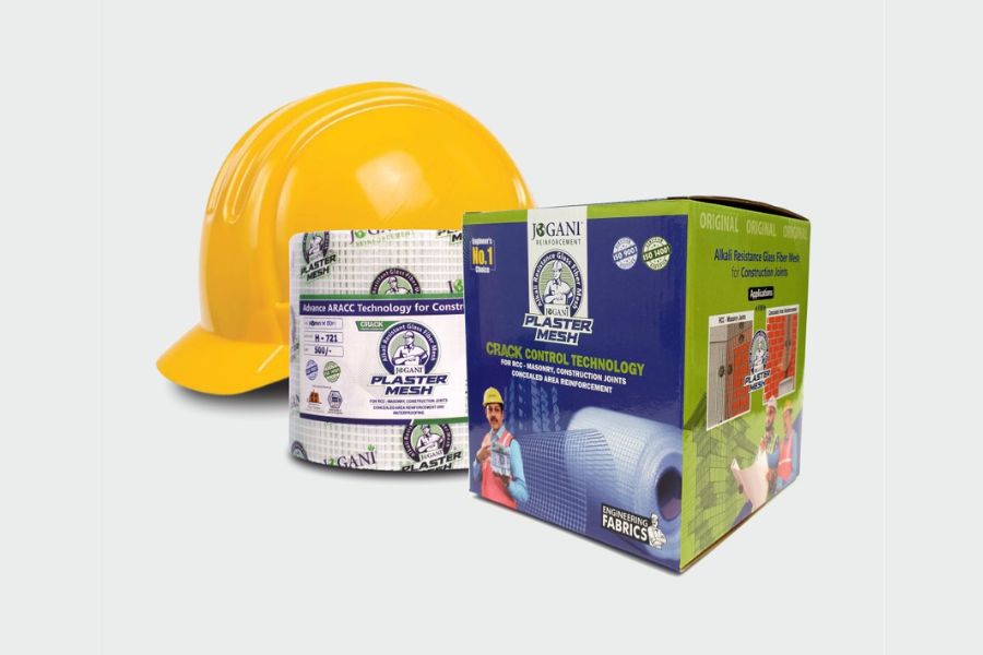 Jogani reinforcement dominates waterproofing mesh and fibreglass plaster mesh in various sizes and uses