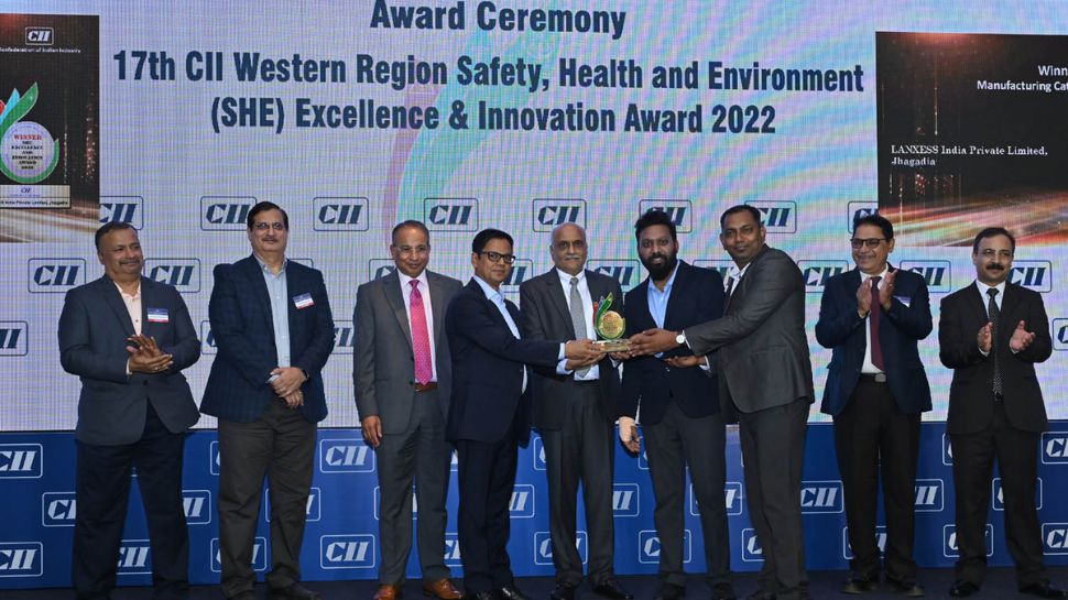 LANXESS India wins the 2022 CII Western Region SHE Excellence & Innovation Award