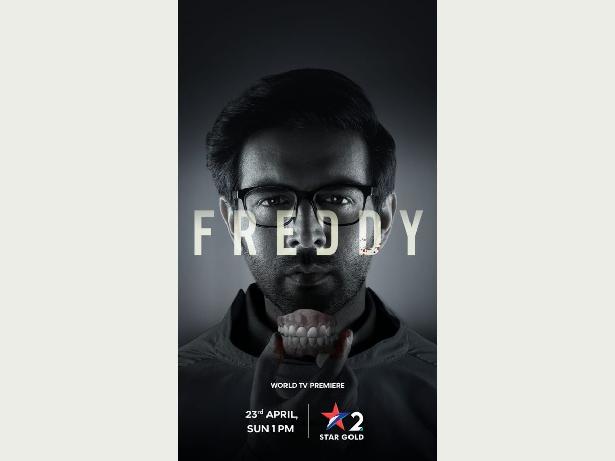 Kartik Aaryan's thriller "Freddy" will premiere on Star Gold 2 at 1 pm on April 23rd!