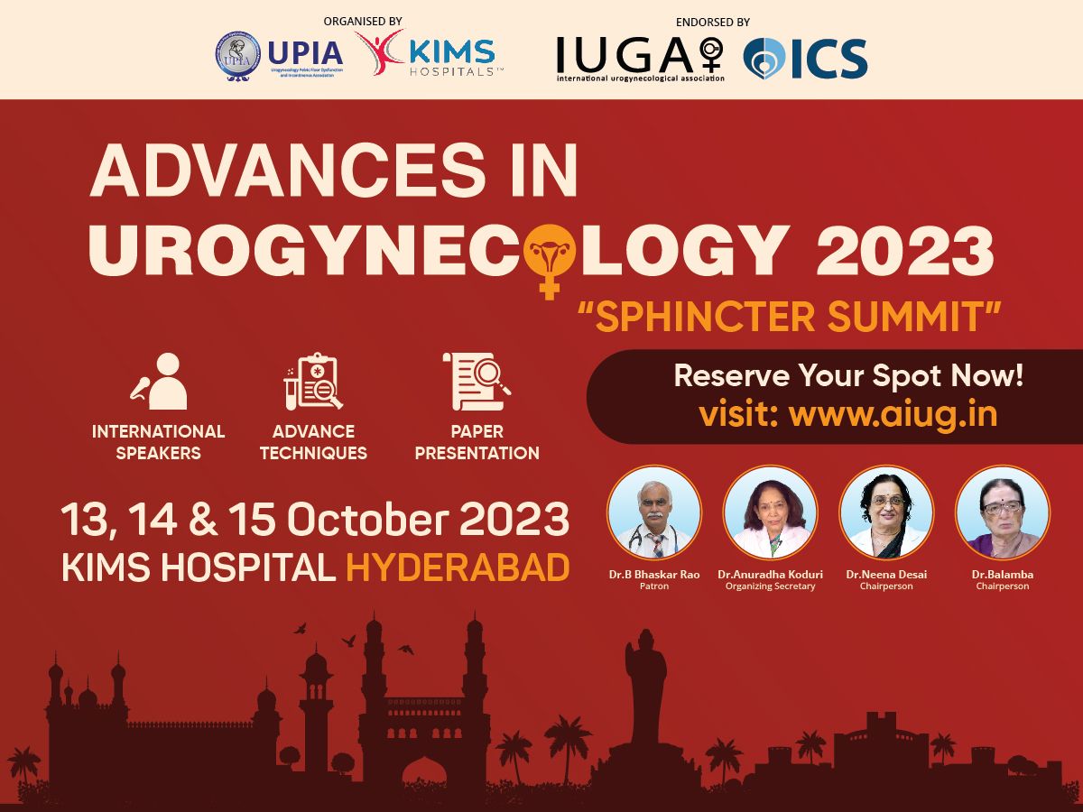 UPIA India hosts conference on Advances in Urogynecology 2023 in October