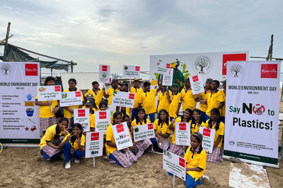 Fybros Beach Cleanup in Chennai recovered approximately 800 kg of garbage