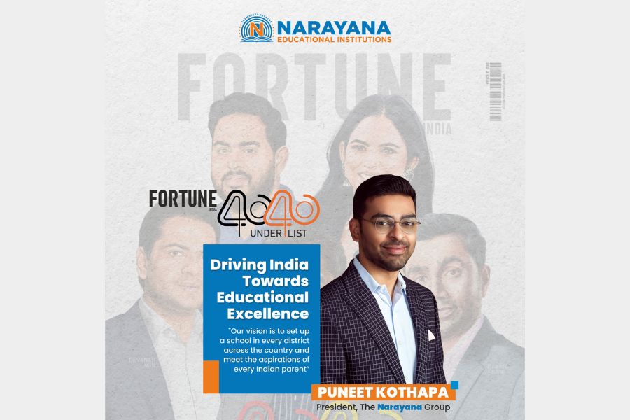Puneet Kothapa: Fortune India's 40 under 40 Rising Star
