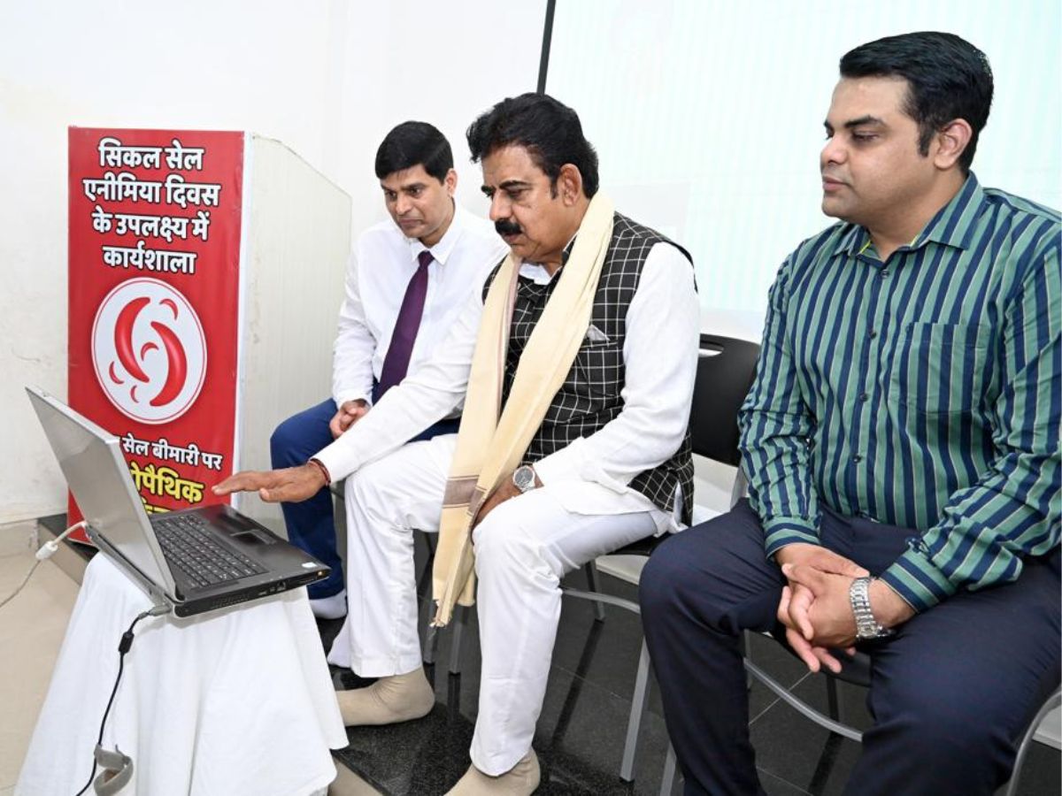 Shankar Lalwani, MP, Launches Sickle Cell Anaemia Website to Encourage Blood Tests Before Marriage