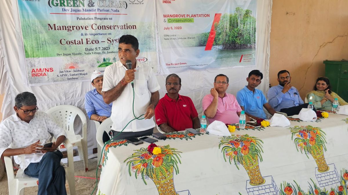 AM/NS India starts mangrove plantation to protect coastal ecosystem