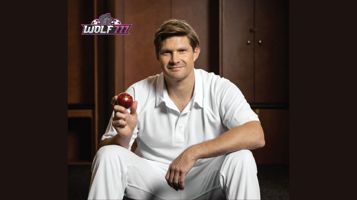 Legendary Shane Watson Partners With Wolf777 As Brand Ambassador