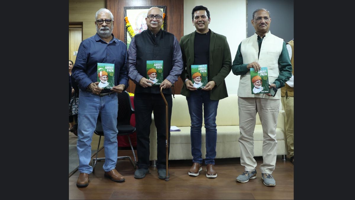 Greenman Viral Desai's book 'Architect of Amritpath' launched in Mumbai