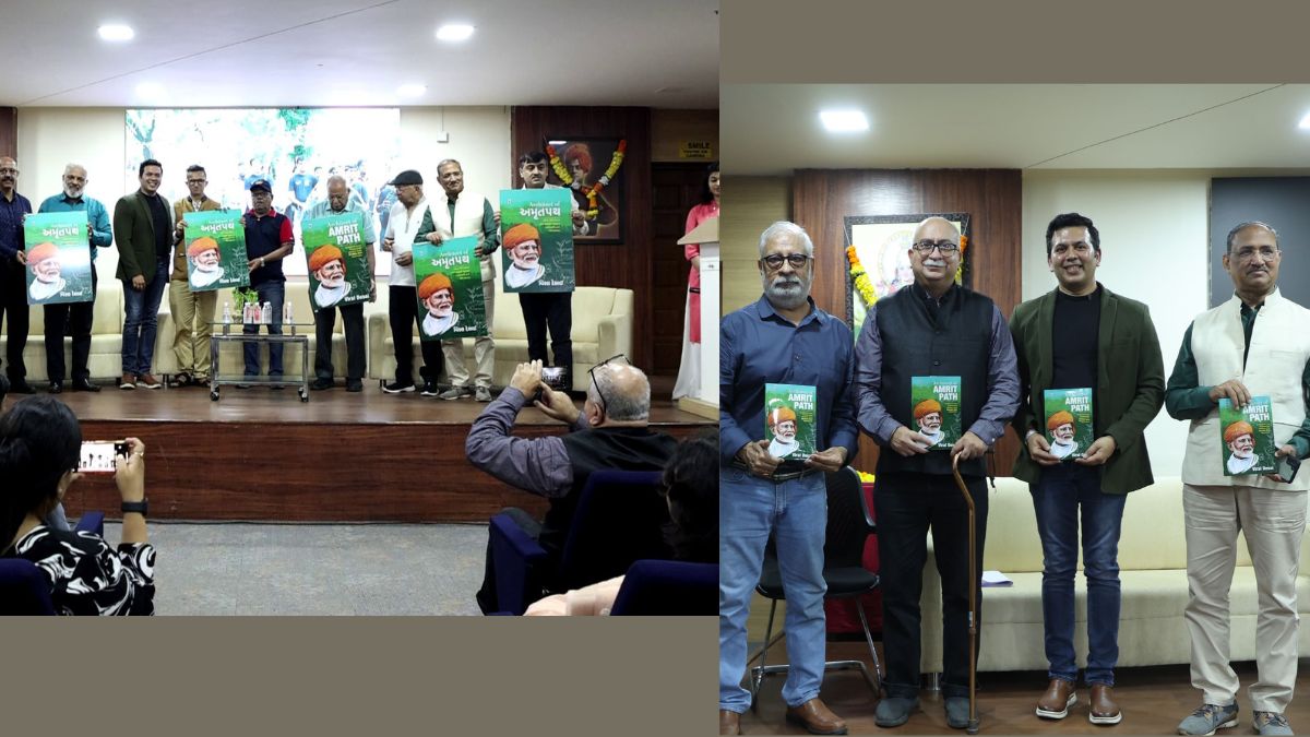 Green Man Viral Desai’s book ‘Architech of Amrutpath’ unveiled at Swami Vivekanand Education Society in Mumbai