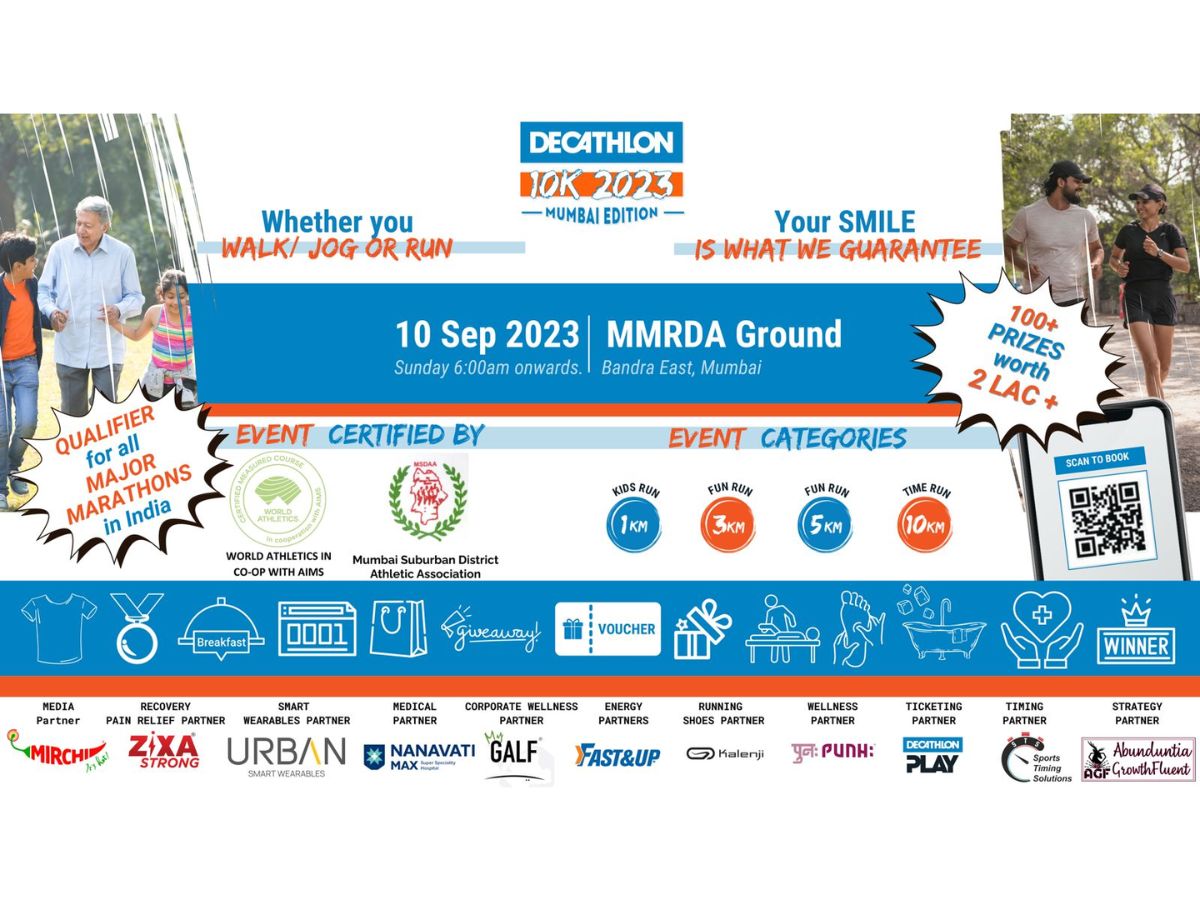 Decathlon's Mumbai flagship running event promotes health