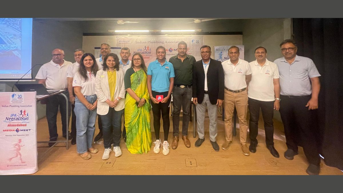 Indian Plumbing Association will hold Neerathon in Ahmedabad for water conservation