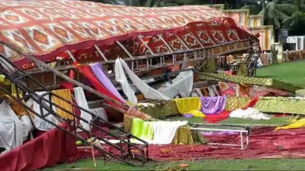 Gujarat : Unseasonal Rains and Hailstorm Cause Havoc Wedding Season