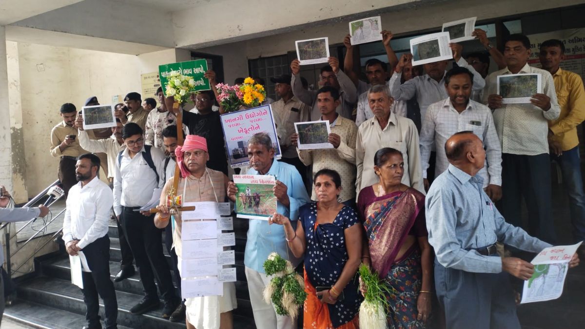Protests Erupt Over Land Acquisition for Railway Project in Surat