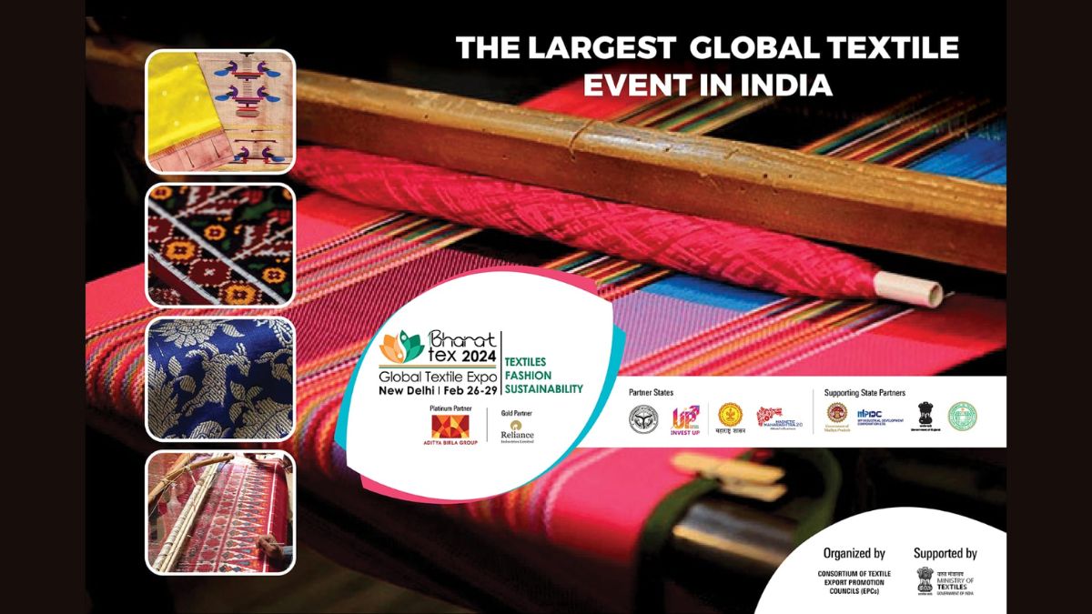 Get Ready for Threads of Innovation Bharat Tex 2024 Opens its Doors on