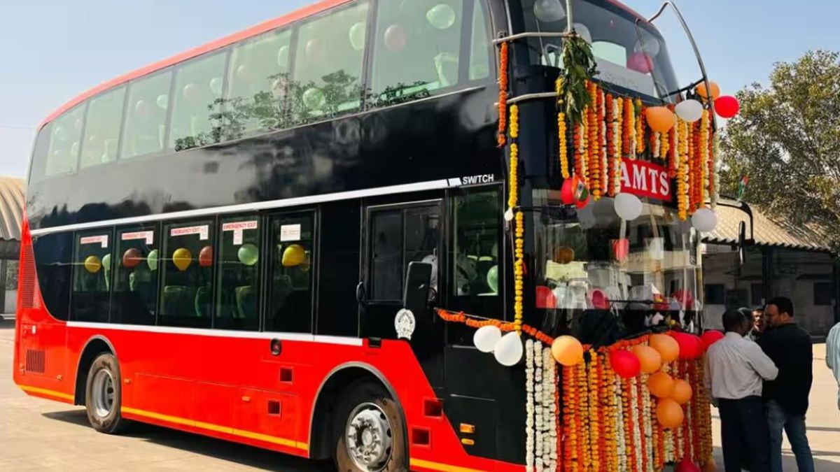 Ahmedabad : AMTS Launches Double Decker City Service After Three Decades