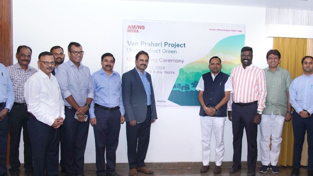 AM/NS India signs MoU for Gujarat government’s Van Prahari project