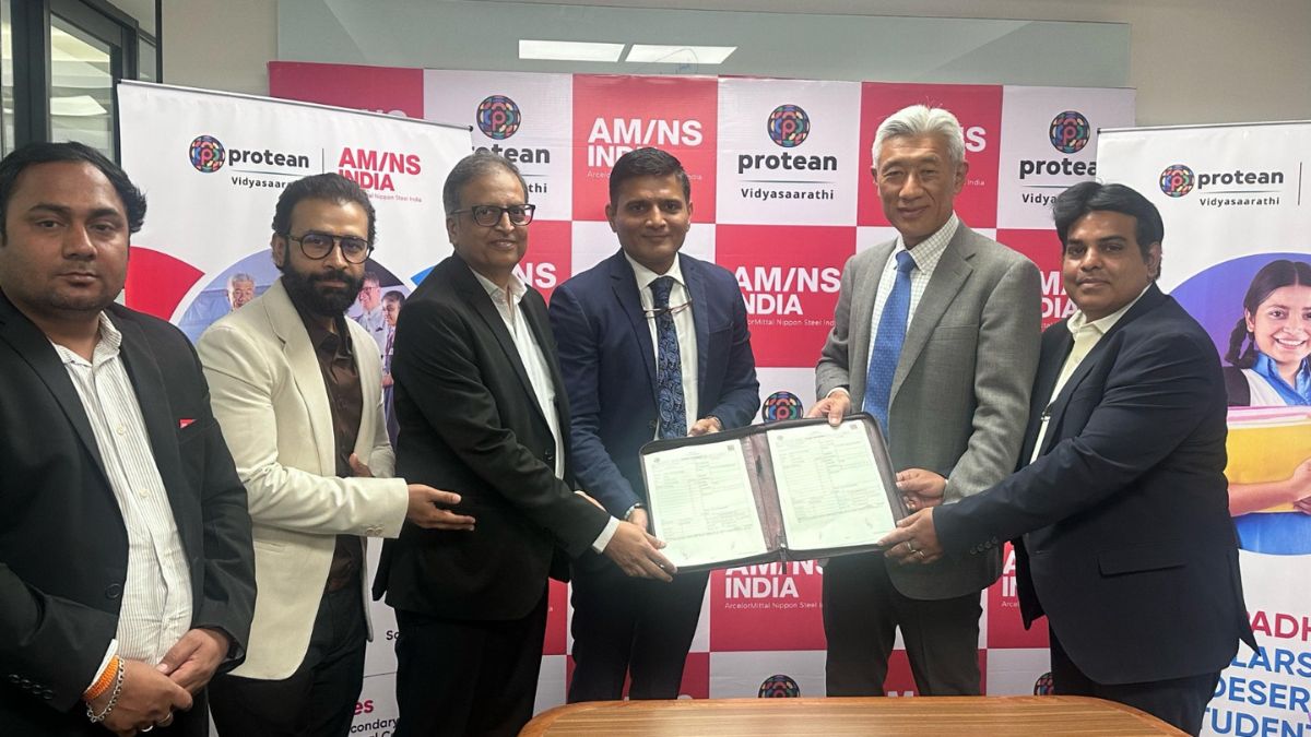 ArcelorMittal Nippon Steel India renews partnership with Protean to advance 'Beti Padhao' scholarship initiative