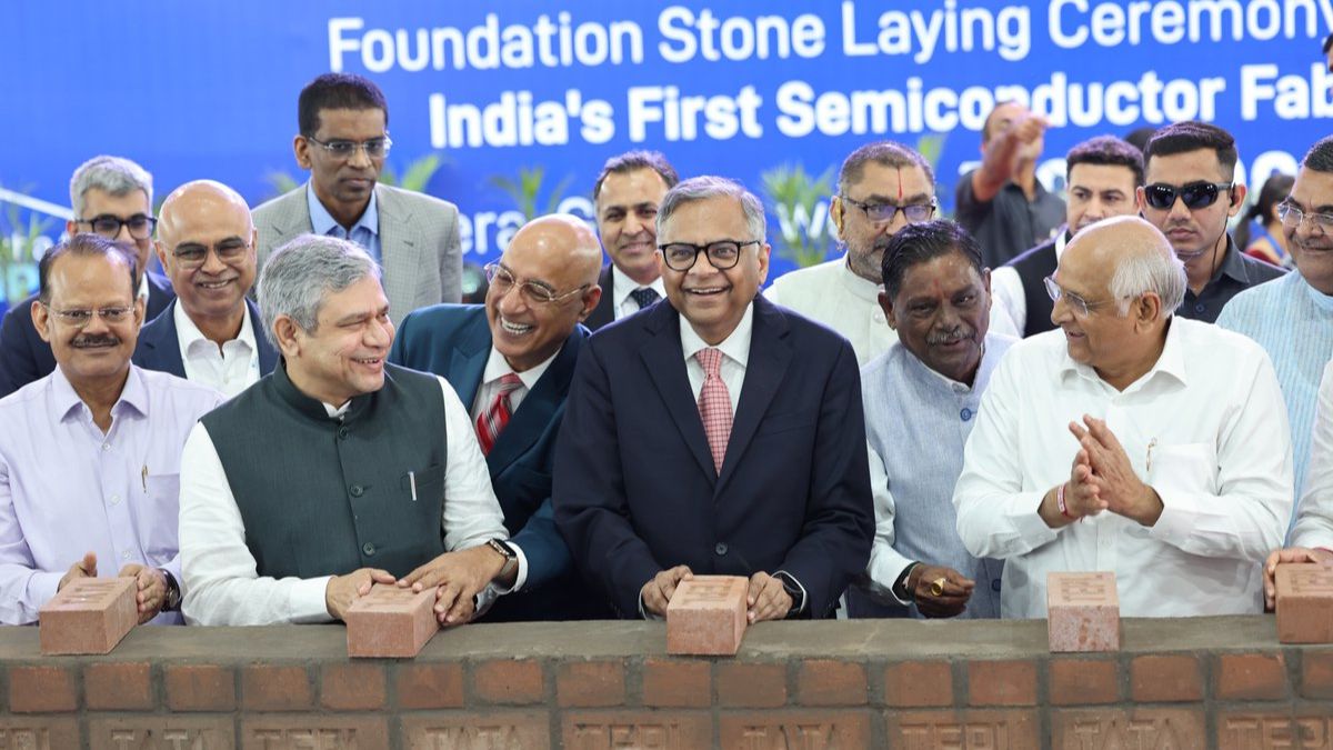 The Prime Minister performs virtual Bhoomi Poojan for three semiconductor facilities worth around ₹1.25 lakh crore