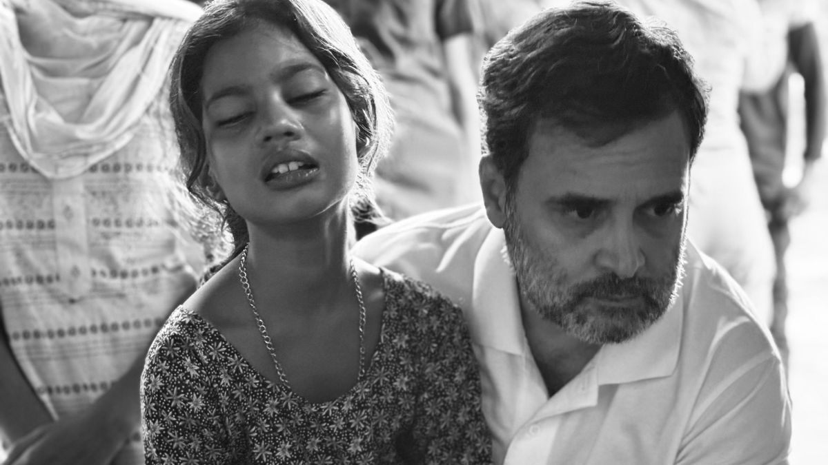 Rahul Gandhi meets families of Hathras stampede