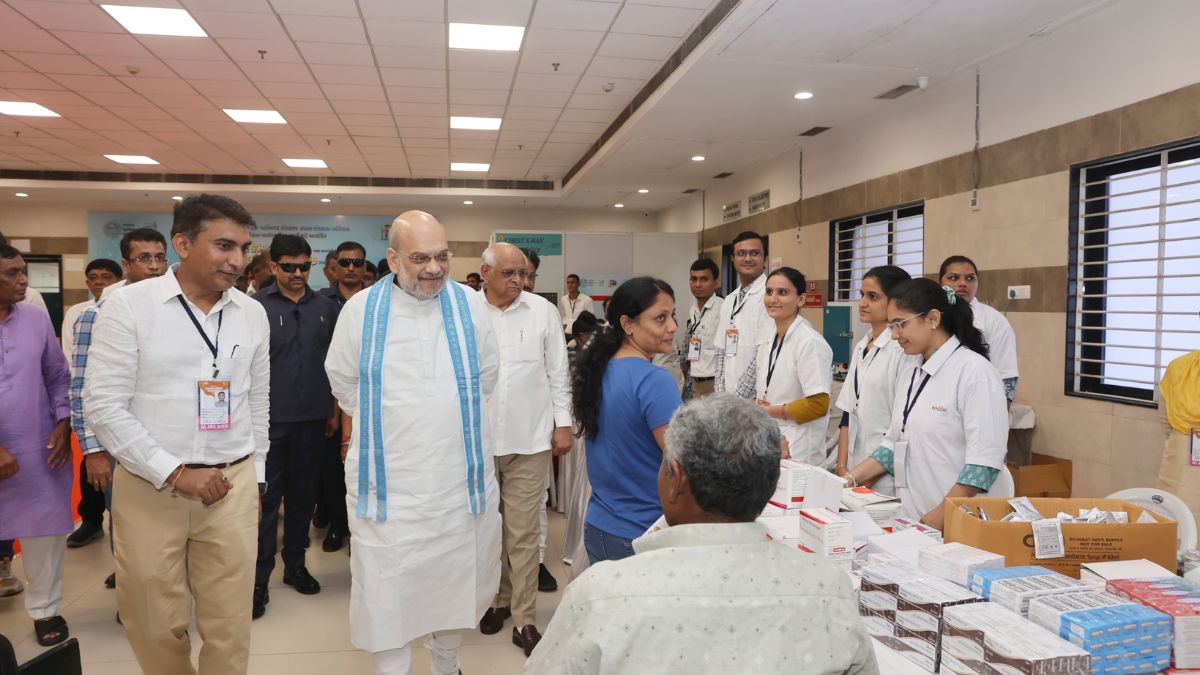Amit Shah in Ahmedabad, the blunt times