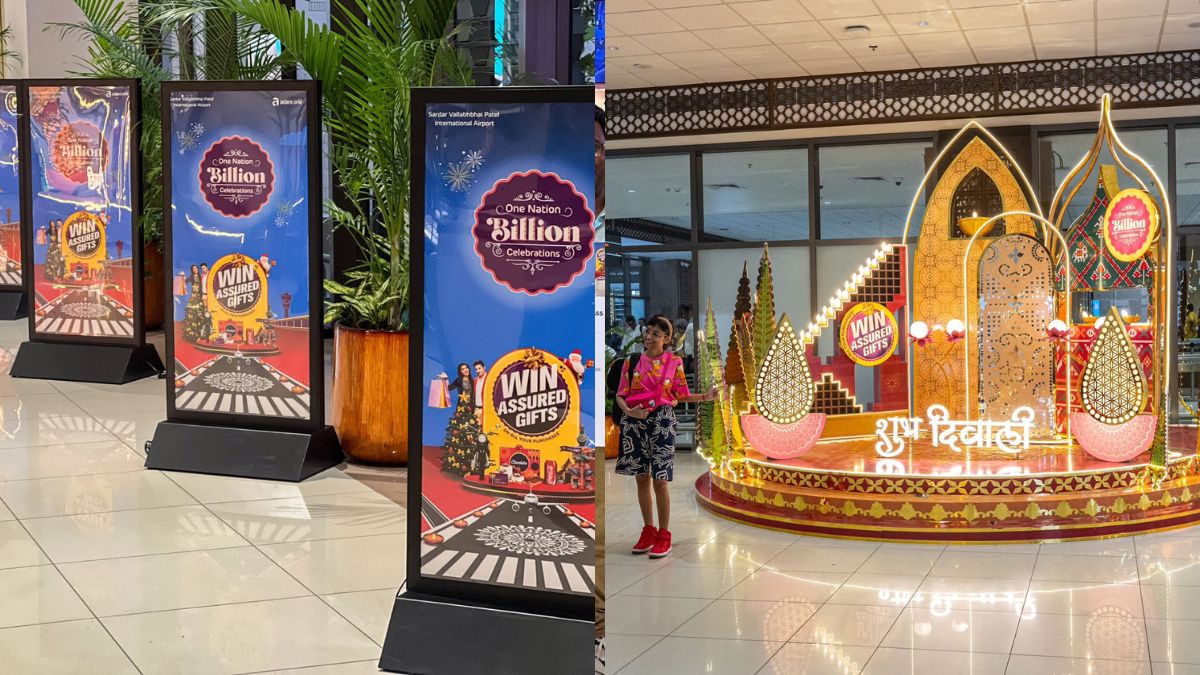 SVPIA airport Ahmedabad one nation billion celebrations