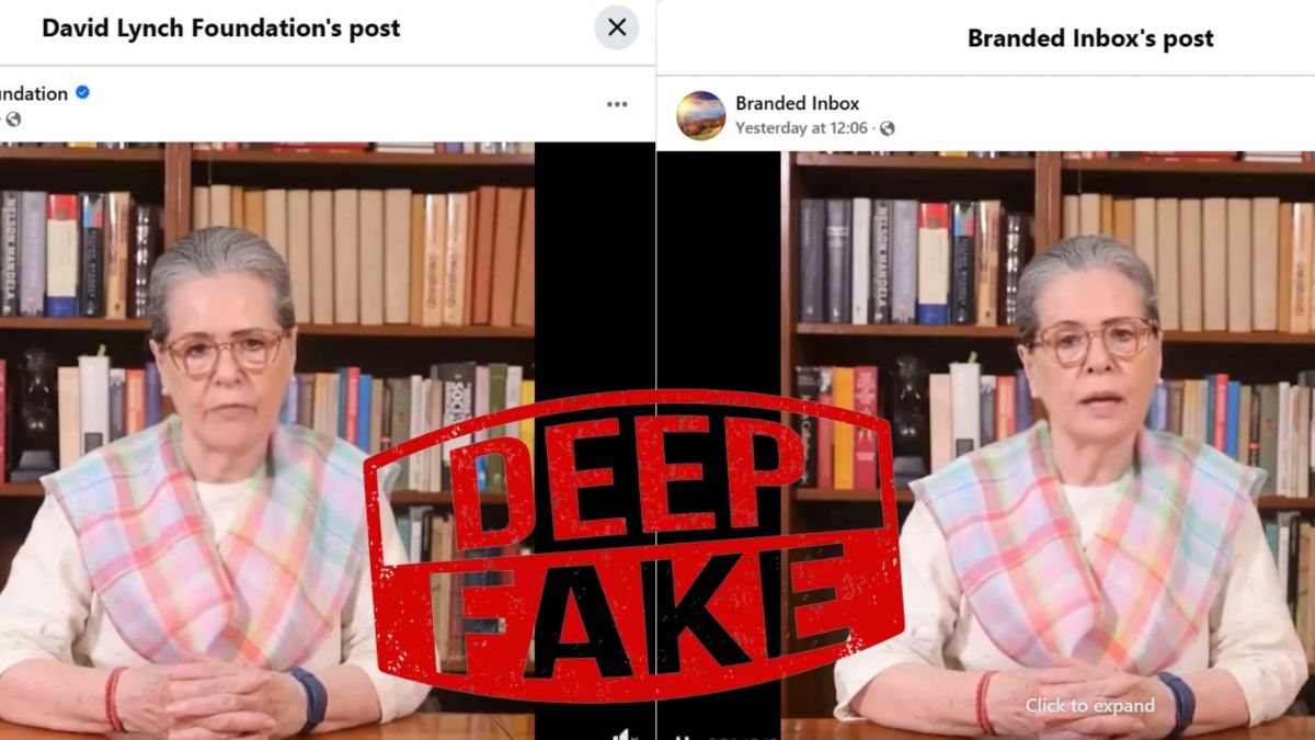 Sonia Gandhi deepfake video scandal, the blunt times