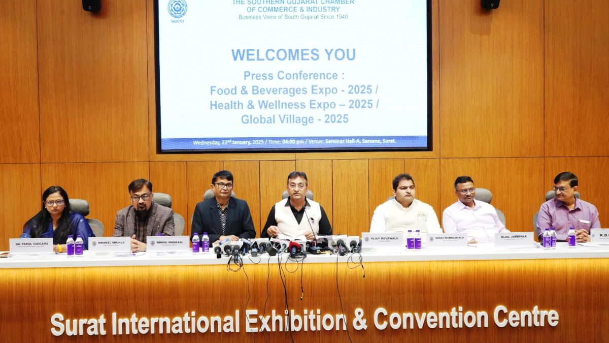 SGCCI Exhibitions 2025 in Surat, the blunt times