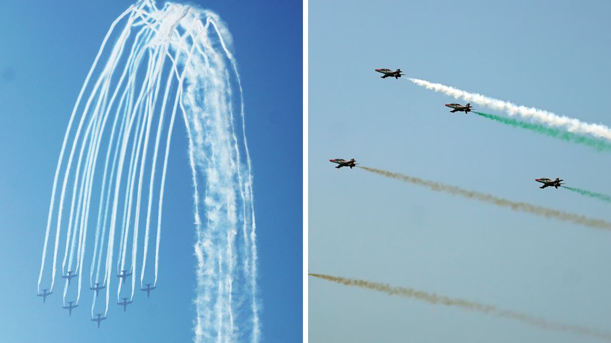 Suryakiran Aerobatic Team Gujarat Tour, the blunt times
