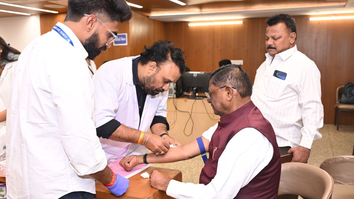 Gujarat Legislative Assembly health checkup camp, the blunt times