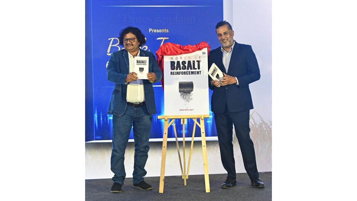 Famous writer Chetan Bhagat Launches World of Basalt Reinforcement by Mahesh Kumar Jogani - The Blunt Times