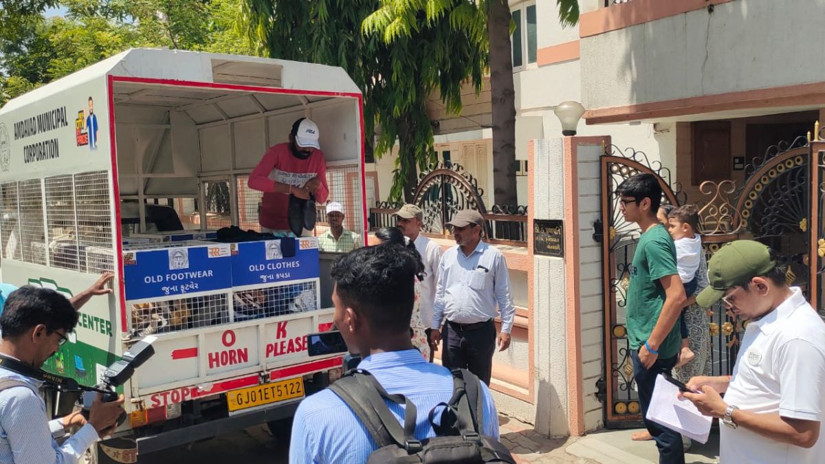 Ahmedabad plastic waste recycling, the blunt times