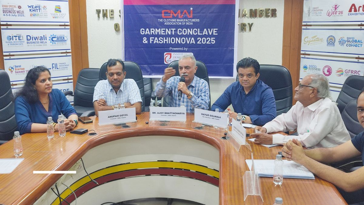 CMAI Garment Conclave Fashionova 2025 Surat, the blunt times