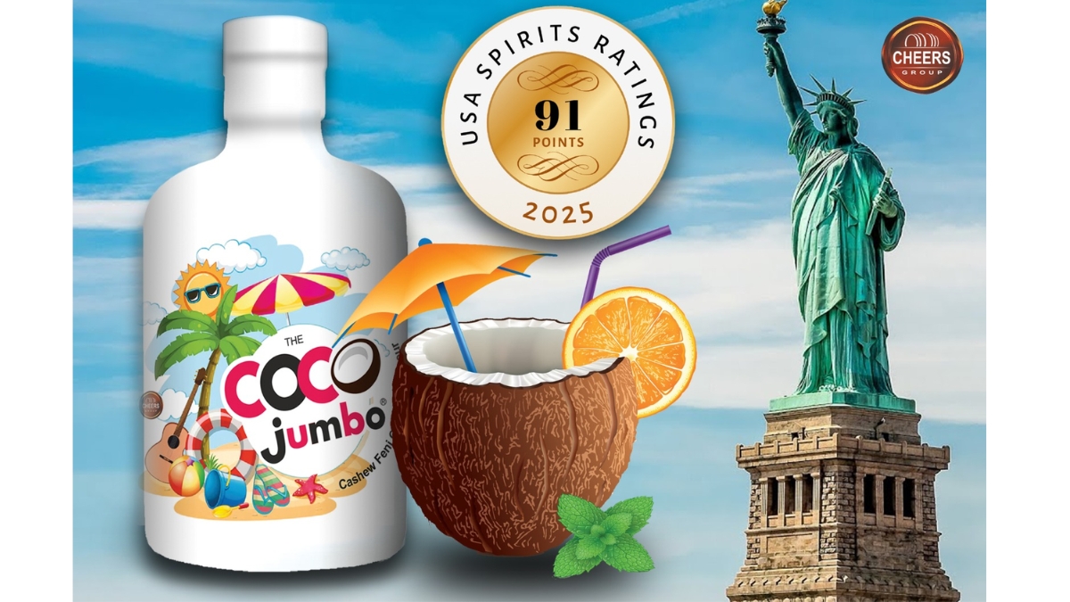 World’s First: Coco-Jumbo "Feni Liqueur" Wins Gold Medal at USA Competition -TBT