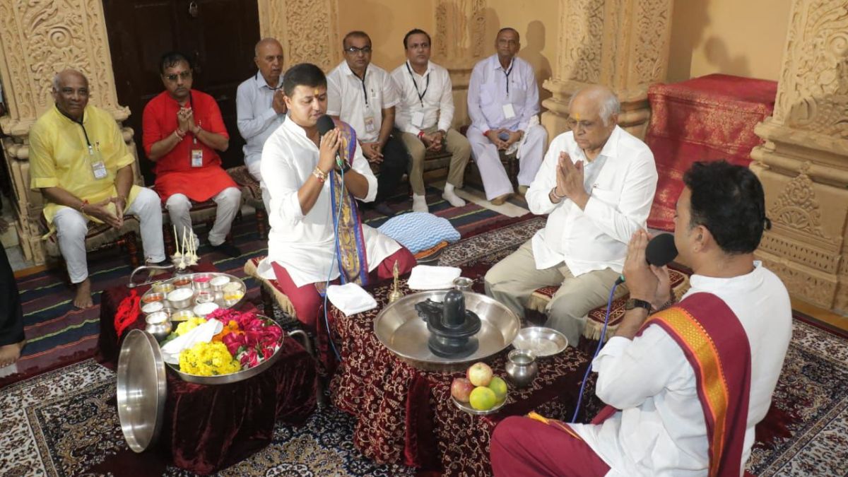 Gujarat CM Somnath visit, the blunt times