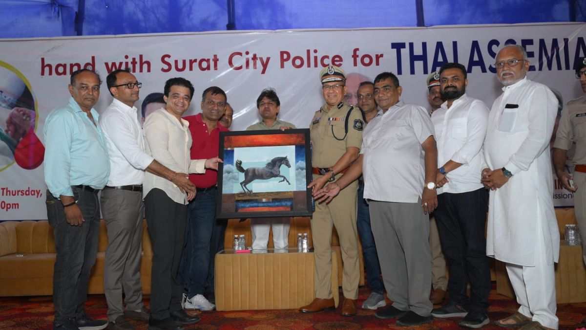 Sachin GIDC blood donation camp thalassemia Surat, the blunt times