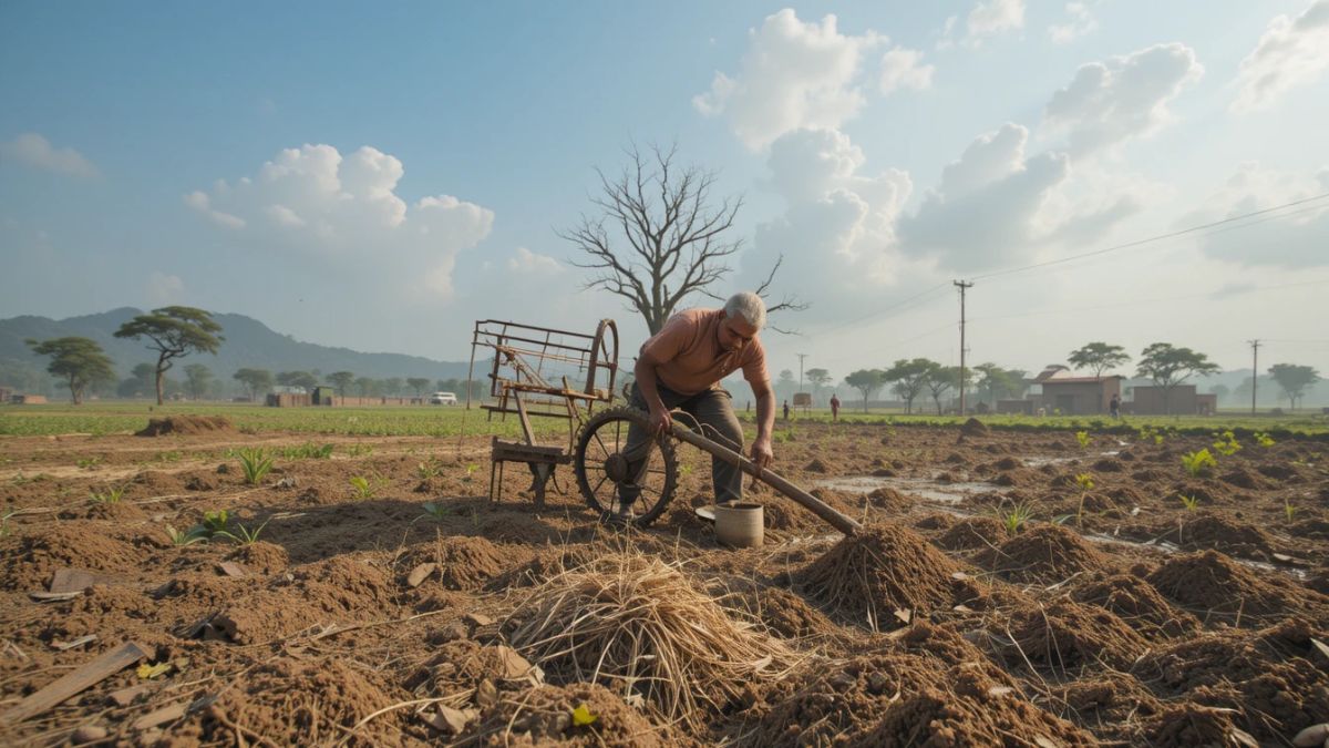 Urea shortage faced by farmers in Surat, the blunt times