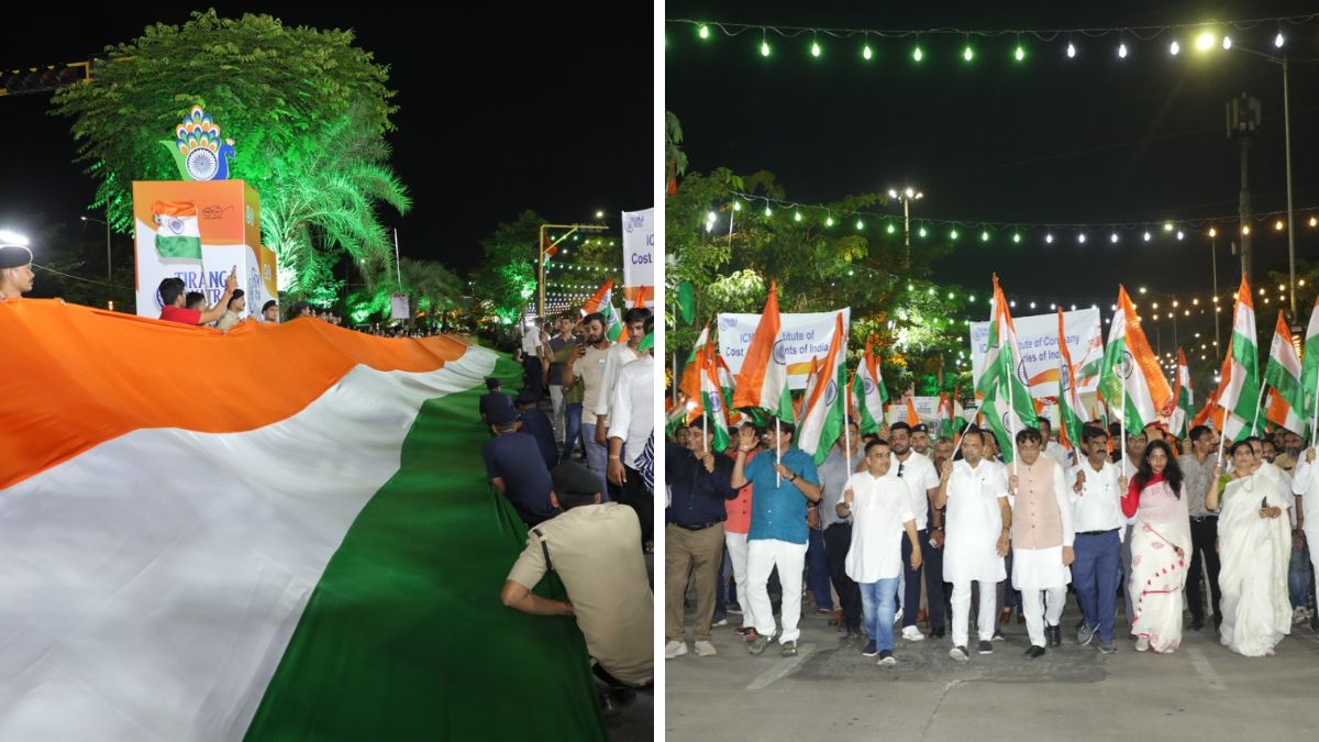 Tiranga Padyatra Surat 2025, the blunt times