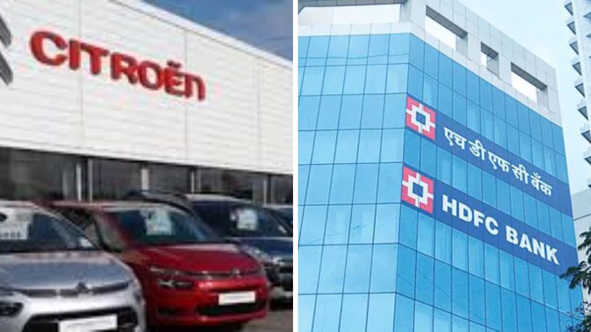 Citroën India HDFC Bank auto finance partnership, the blunt times