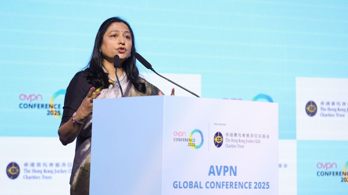 Dr Priti Adani AVPN Global Conference 2025, the blunt times