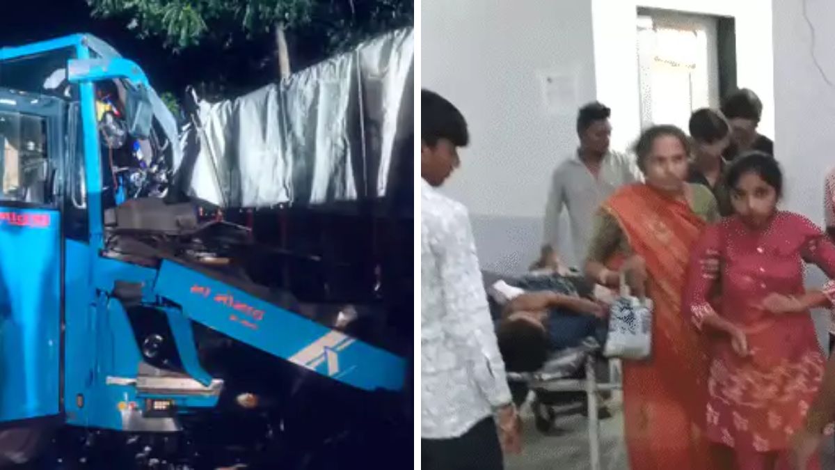 Gujarat road accident near Botad, the blunt times