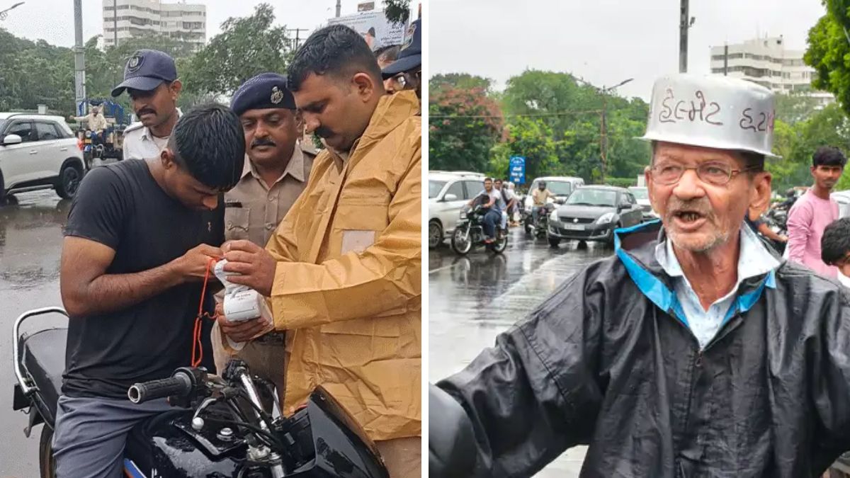 Rajkot Helmet Law Protest, the blunt times