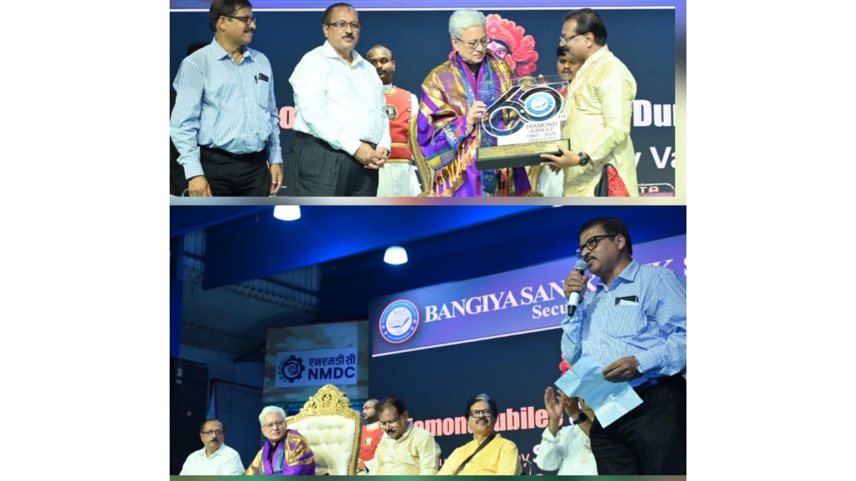 Abhijeeth Bhattacharjee Extends Gratitude to Hon'ble Governor of Telangana Shri Jishnu Dev Varma for inaugurating the Diamond jubilee Durga Puja celebrations TBT