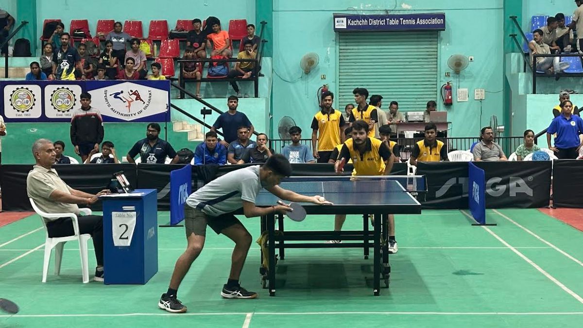 Gujarat State Table Tennis Championships 2025, the blunt times