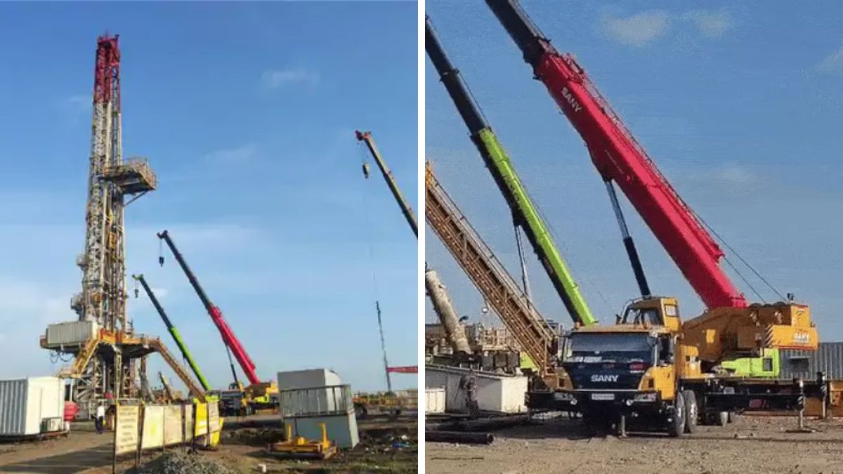 Gujarat Saurashtra oil and gas drilling, the blunt times