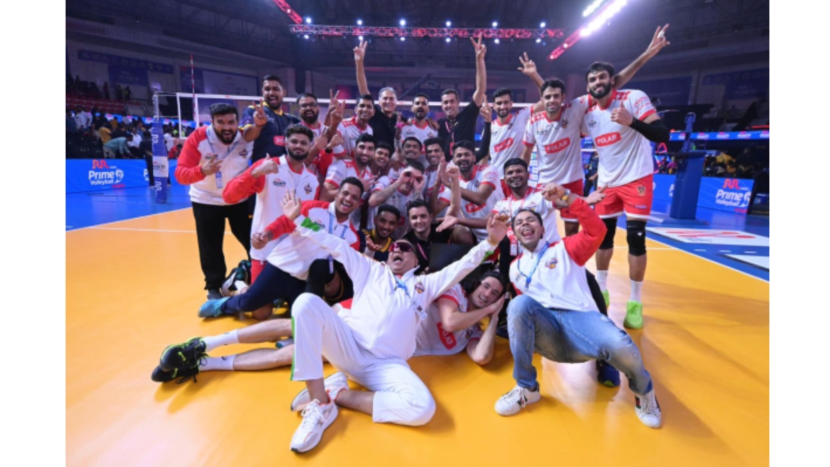 PVL 2025: Kolkata Thunderbolts strike Chennai Blitz with a thunderous win!-tbt