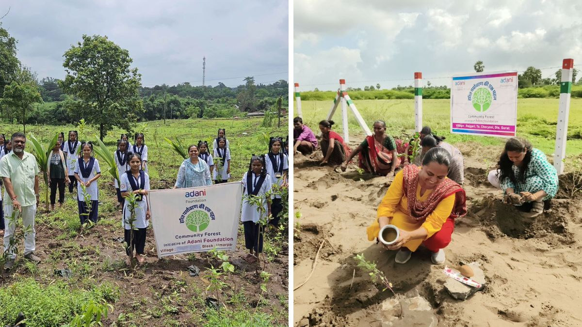 Adani Foundation Green Revolution Surat, the blunt times