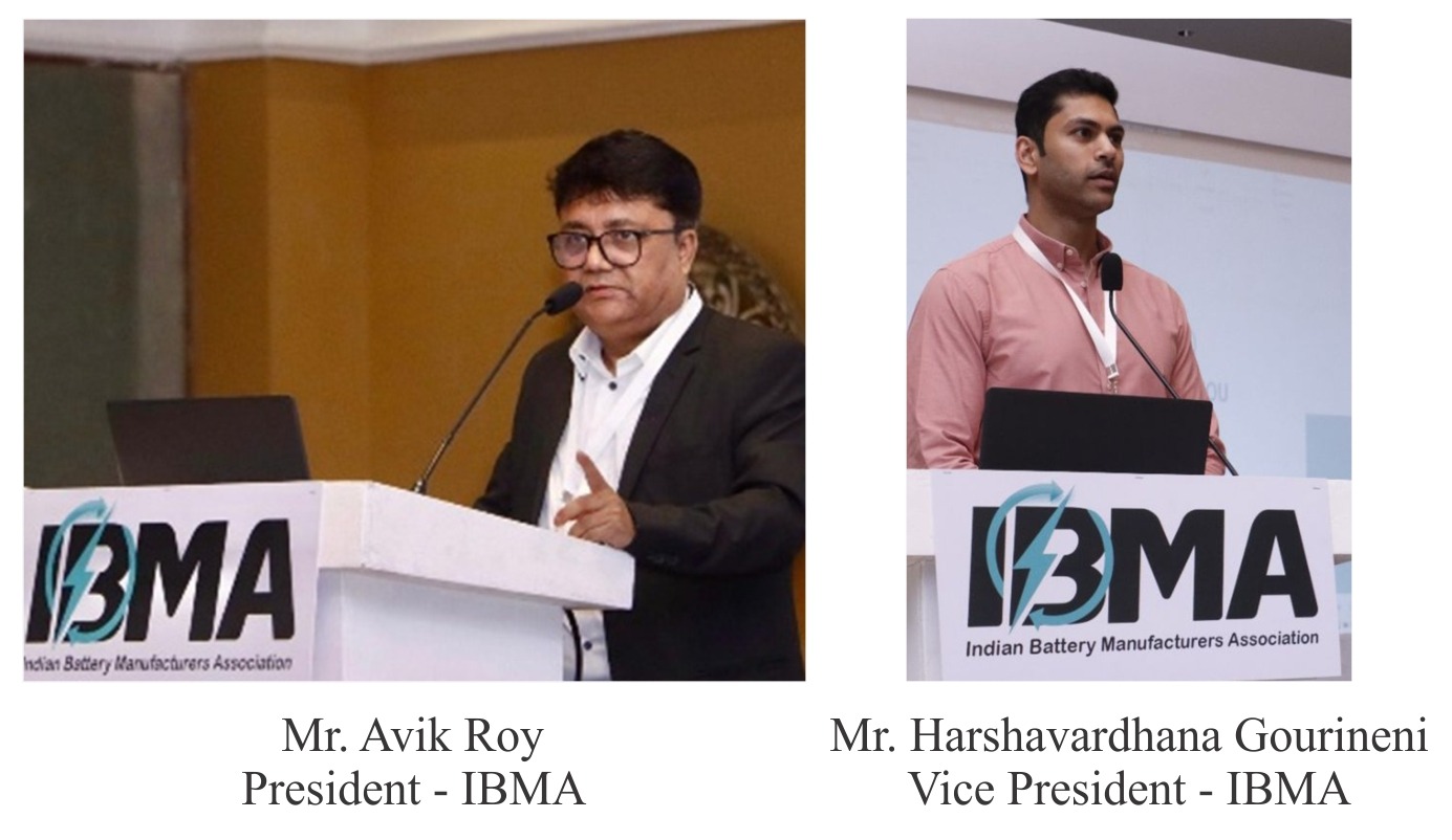 Indian Battery Manufacturers Association Appoints Avik Roy as President and Harsha Gourneni as Vice President TBT